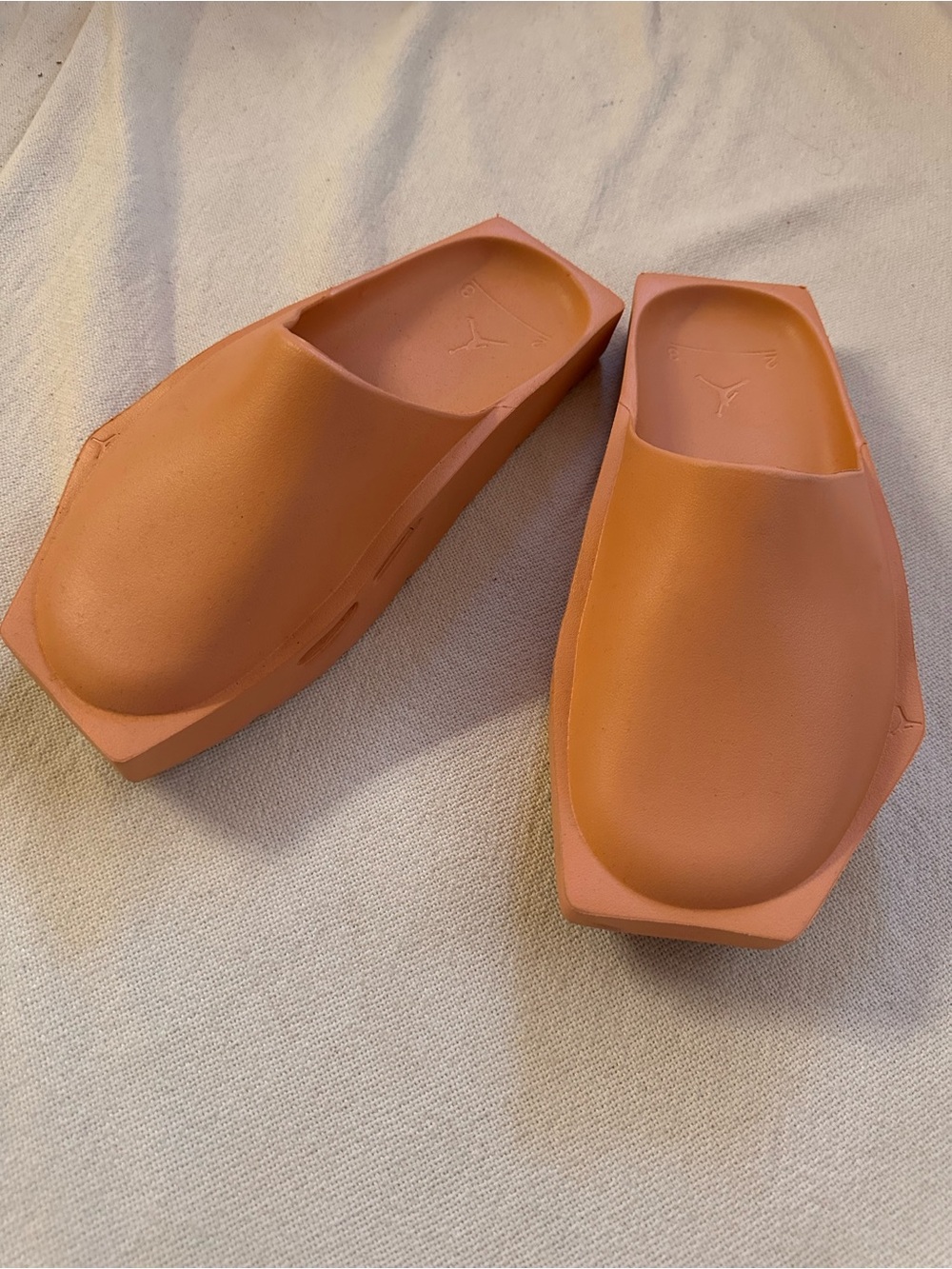 Nike Jordan Hex Mule Slides - Women's Minimal Slip-On - Terracotta - Size 10